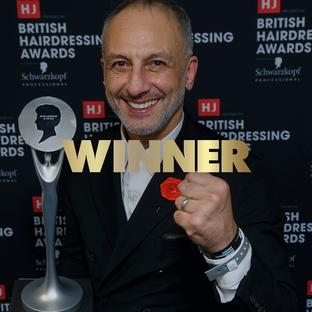 Cos Sakkas, British Hairdresser of the Year